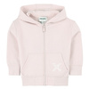 KENZO Kids Bluza dziewczęca z kapturem jasno-różowa logo