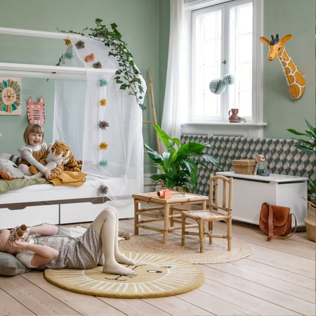 HOPPEKIDS Skrzynia dla dzieci na zabawki na kółkach