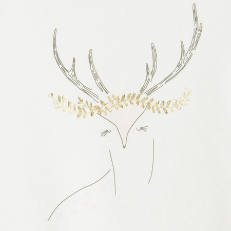 Billieblush Pajacyk niemowlęcy dla dziewczynki z nadrukiem jelonka