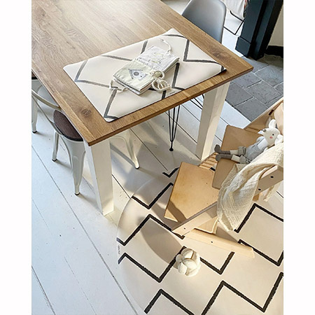 EEVEVE Deskmat Beni - Ecru, 70x44 cm