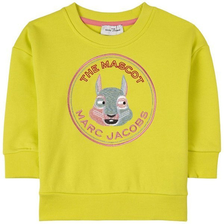 THE MARC JACOBS Bluza dziewczęca z nadrukiem żółta
