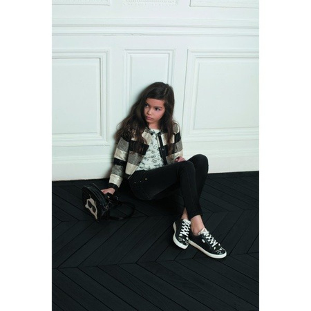 KARL LAGERFELD KIDS Leather sneakers