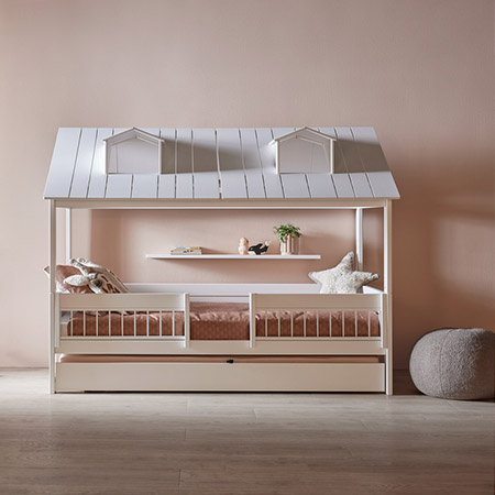 LIFETIME Kidsrooms Kid's House bed Beach House 90x200 cm, white