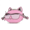 KARL LAGERFELD Kids MINI MI Сумка через плече для дівчинки у формі кота, рожева