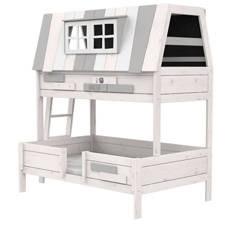 LIFETIME Kidsrooms Kid's Bunk bed My Hangout, whitewash