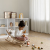 OLIVER FURNITURE WOOD TODDLER ROCKER, OAK/NATURE