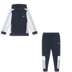 BOSS Kids Boy's tracksuit, navy blue