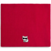 KARL LAGERFELD Kids Girls knitted snood in fuchsia
