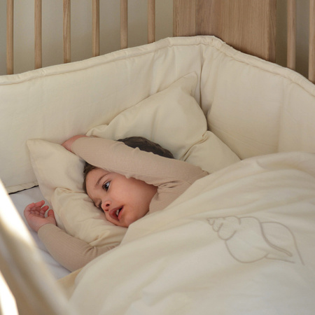 We Are Bitte Ochraniacz na łóżeczko dziecięce, oat