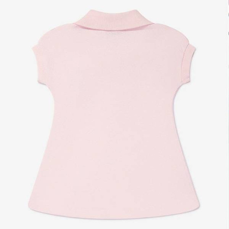 KENZO Kids Sukienka niemowlęca polo z krótkim rękawem pastelowy róż