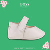 BOSS Kids White ballerina shoes