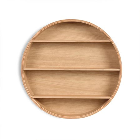 Curve Lab Montessori Kids round shelf
