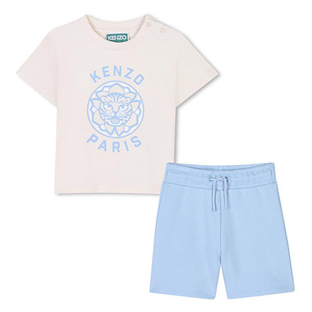 KENZO Kids Футболка з коротким рукавом та шорти
