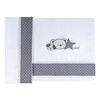 PICCI Valdo Coordinated Bed Linens for Cradle grey