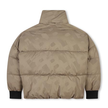 BOSS KIDS Boys coffee puffer jacket 