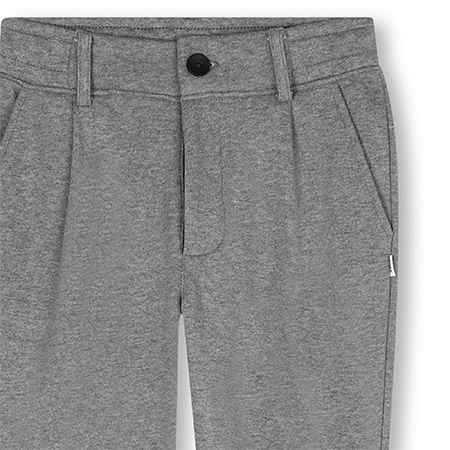 BOSS Kids Boys' Gray Fabric Trousers