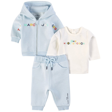 THE MARC JACOBS Baby 3-piece tracksuit in blue