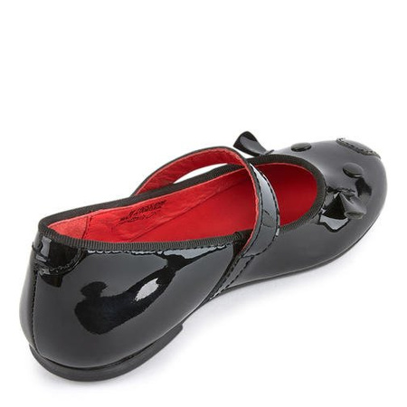 THE MARC JACOBS Pantofle dziewczęce czarne 