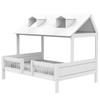 LIFETIME Kidsrooms Kid's House bed Beach House 140x200 cm, white