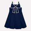 SARAH LOUISE Sleeveless Navy Blue Dress