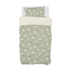 PICCI Montessori Set of duvet cover and pillowcase with filling Elephant
