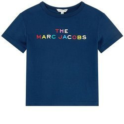 THE MARC JACOBS T-shirt dziecięcy z logo granatowy