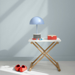 OLIVER FURNITURE CAMP Stolik dziecięcy niski, white/oak