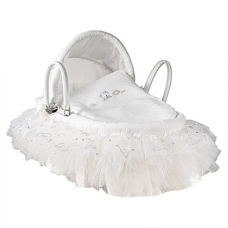 PICCI Sleepy Kosz dziecięcy z pościelą milk