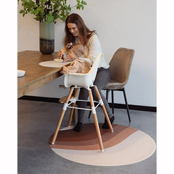 EEVEVE Mata podłogowa Splat mat Retro-lines - Brown