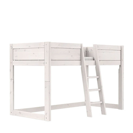 LIFETIME Kidsrooms Łóżko dziecięce z konstrukcją górną Essence, natural