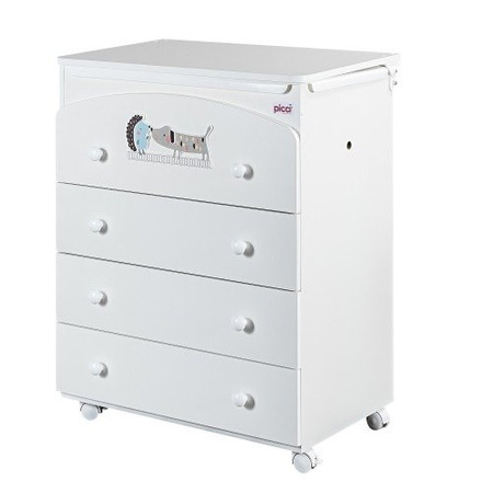 PICCI RINGO Komoda z 4 szufladami i wanienką