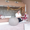 LIFETIME Kidsrooms Kid's Montessori Bed 90x200 with roof frame and safety rails