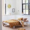  OLIVER FURNITURE Łóżko dziecięce Wood Lounger białe 120x200 cm