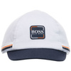 BOSS Kids Czapka dziecięca z daszkiem błękitna