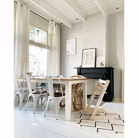 EEVEVE Splat mat Beni - Ecru