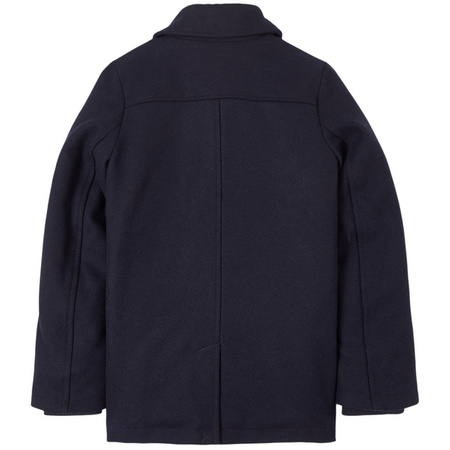 BOSS KIDS Boys Navy Wool Coat