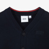 BOSS Kids Baby boys navy cardigan