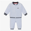 BOSS KIDS Boys navy 2-piece tracksuit