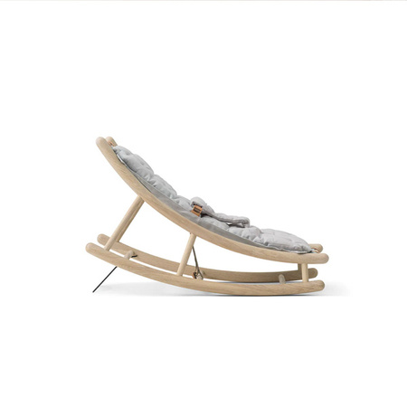OLIVER FURNITURE Wood baby & toddler rocker, oak/grey
