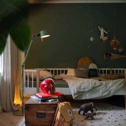 OLIVER FURNITURE Łóżko dziecięce Wood Original 90x200 cm, biały/dąb