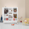 OLIVER FURNITURE Дитяча шафа з трьома дверима, біла