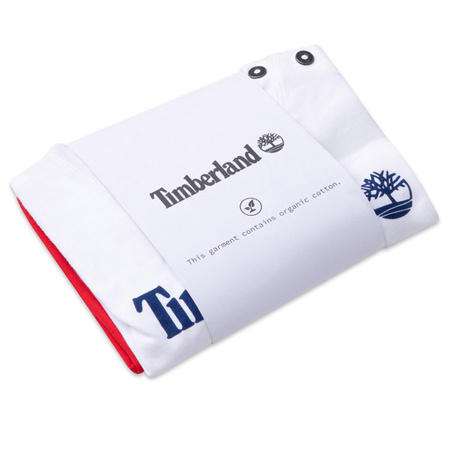 TIMBERLAND Komplet dwóch t-shirtów dziecięcych z długim rękawem z logo