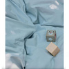 OLIVER FURNITURE FITTED JUNIOR SHEET 68X168 CM, SEA NOTES