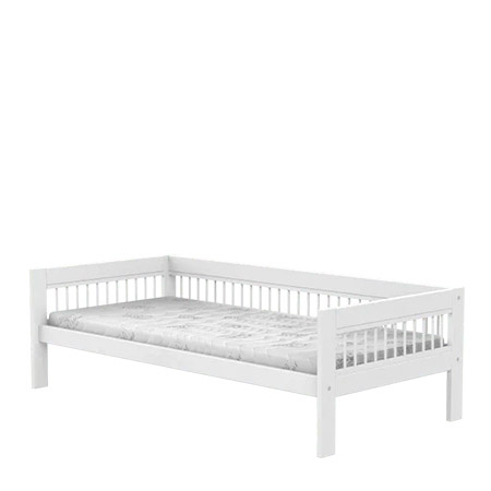 LIFETIME Kidsrooms Breeze Łóżko dziecięce pojedyncze, białe