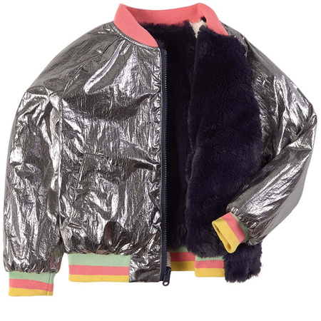 THE MARC JACOBS Girls reversible bomber jacket