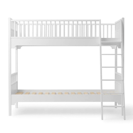 OLIVER FURNITURE SEASIDE CLASSIC BUNK BED WITH SLANT LADDER
