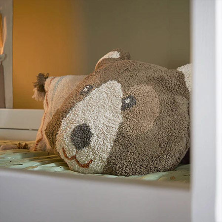 LIFETIME Kidsrooms Poduszka dziecięca Miś