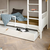 OLIVER FURNITURE Łóżko dziecięce piętrowe Seaside Classic z drabinką montowaną pionowo 90x200 cm