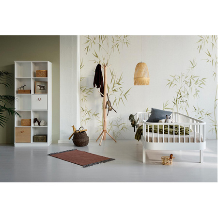 OLIVER FURNITURE Wood Regał dziecięcy biały z podstawą 2x5