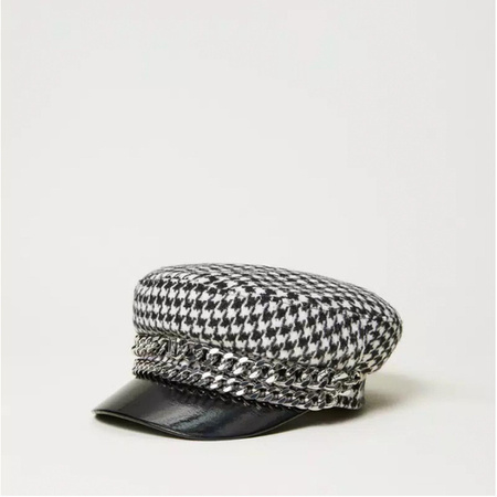 TWINSET Girls houndstooth hat